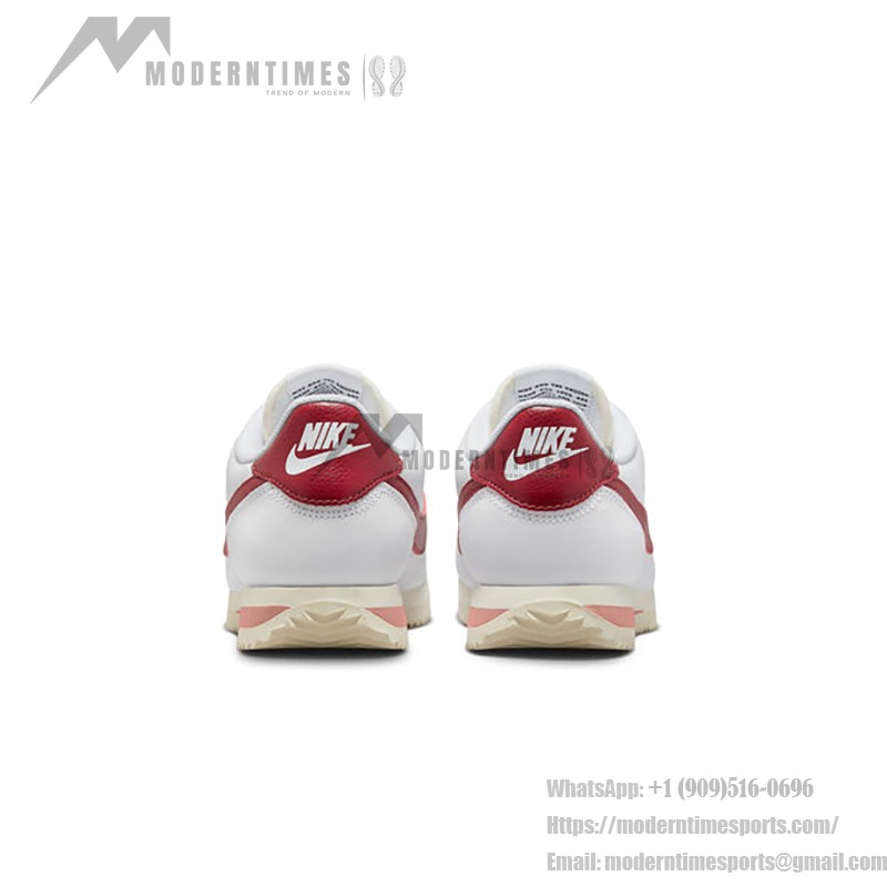 Nike Cortez White Red Stardust DN1791-103 Nike Cortez White Red Stardust DN1791-103 - 赤いディテールが魅力のクラシックな白いスニーカー