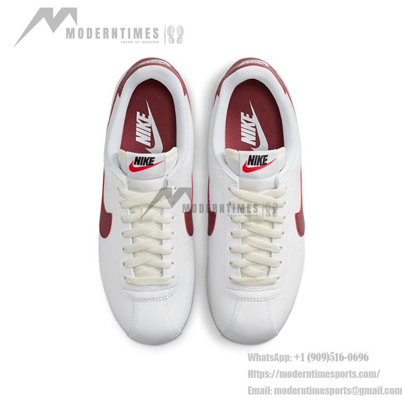 Nike Cortez White Red Stardust DN1791-103 Nike Cortez White Red Stardust DN1791-103 - 赤いディテールが魅力のクラシックな白いスニーカー