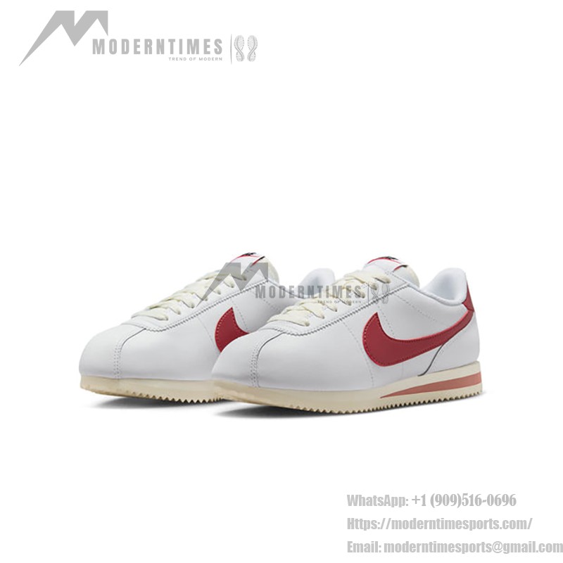 Nike Cortez White Red Stardust DN1791-103 Nike Cortez White Red Stardust DN1791-103 - 赤いディテールが魅力のクラシックな白いスニーカー