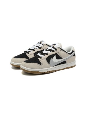 Nike Dunk Low 85 Cream White Light Grey Black DD9457-102 | 毎日のスタイルと快適さのためのクラシックなロートップスニーカー