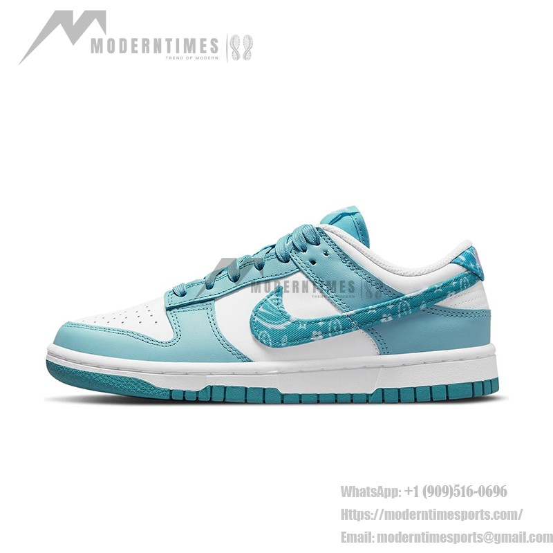 Nike Dunk Low "Blue Paisley" DH4401-101 ブルー ペイズリー ローカット スニーカー Nike Dunk Low "Blue Paisley" DH4401-101 クラシックブルー ペイズリーパターン ローカット バスケットボールシューズ