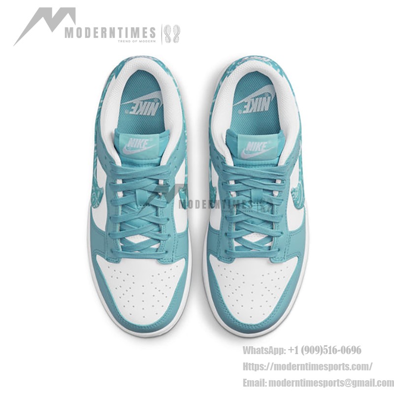 Nike Dunk Low "Blue Paisley" DH4401-101 ブルー ペイズリー ローカット スニーカー Nike Dunk Low "Blue Paisley" DH4401-101 クラシックブルー ペイズリーパターン ローカット バスケットボールシューズ