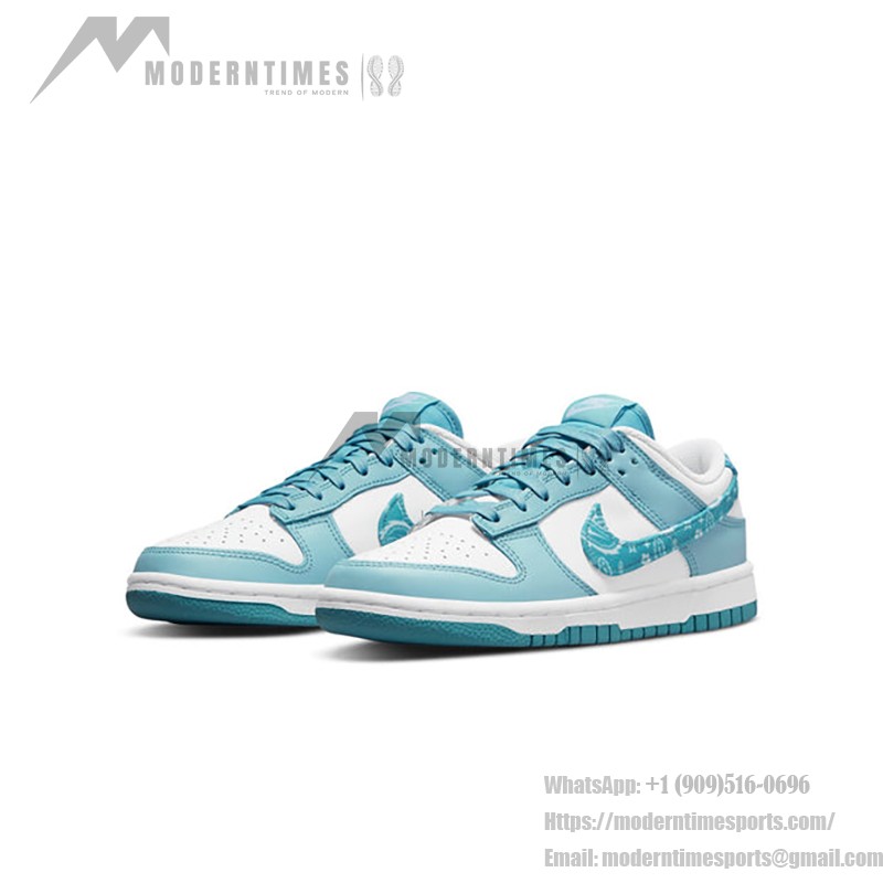 Nike Dunk Low "Blue Paisley" DH4401-101 ブルー ペイズリー ローカット スニーカー Nike Dunk Low "Blue Paisley" DH4401-101 クラシックブルー ペイズリーパターン ローカット バスケットボールシューズ