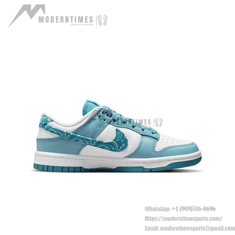 Nike Dunk Low "Blue Paisley" DH4401-101 ブルー ペイズリー ローカット スニーカー Nike Dunk Low "Blue Paisley" DH4401-101 クラシックブルー ペイズリーパターン ローカット バスケットボールシューズ