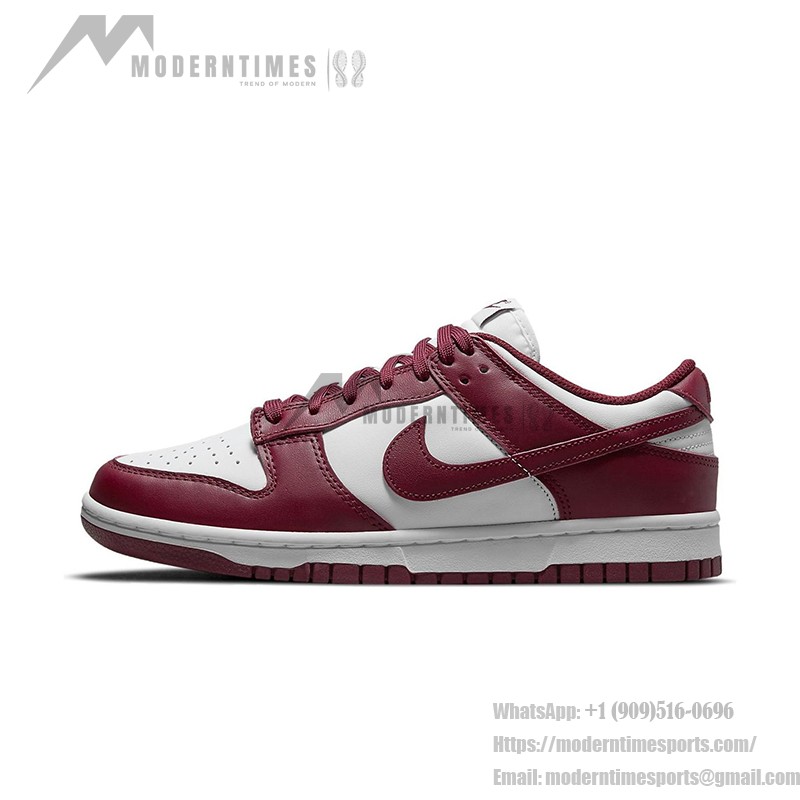 Nike Dunk Low Burgundy & White Classic DD1503-108 レトロストリートウェアスニーカー Nike Dunk Low Burgundy & White レトロスニーカー