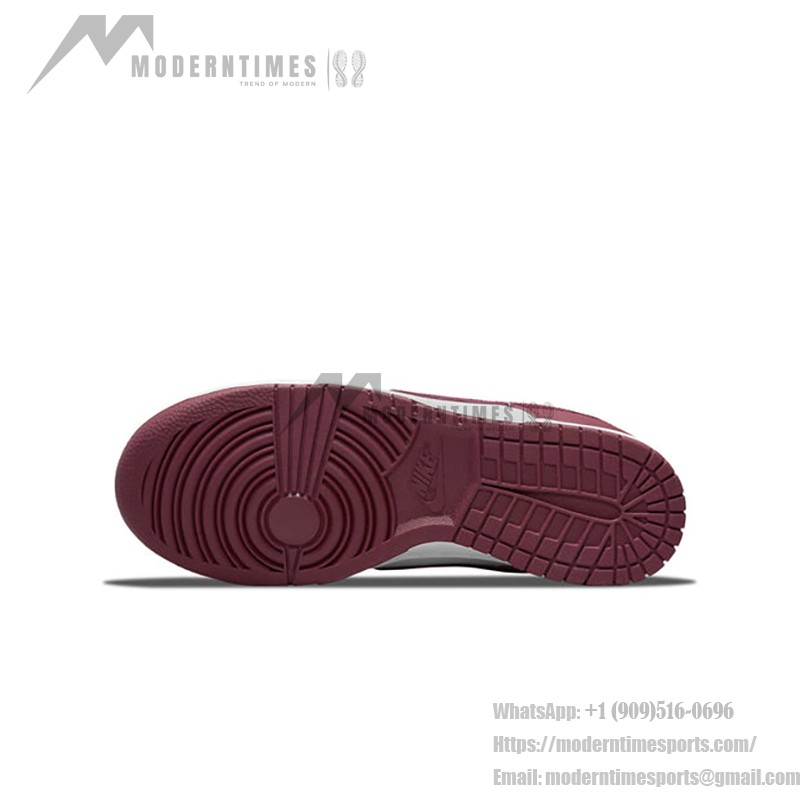 Nike Dunk Low Burgundy & White Classic DD1503-108 レトロストリートウェアスニーカー Nike Dunk Low Burgundy & White レトロスニーカー