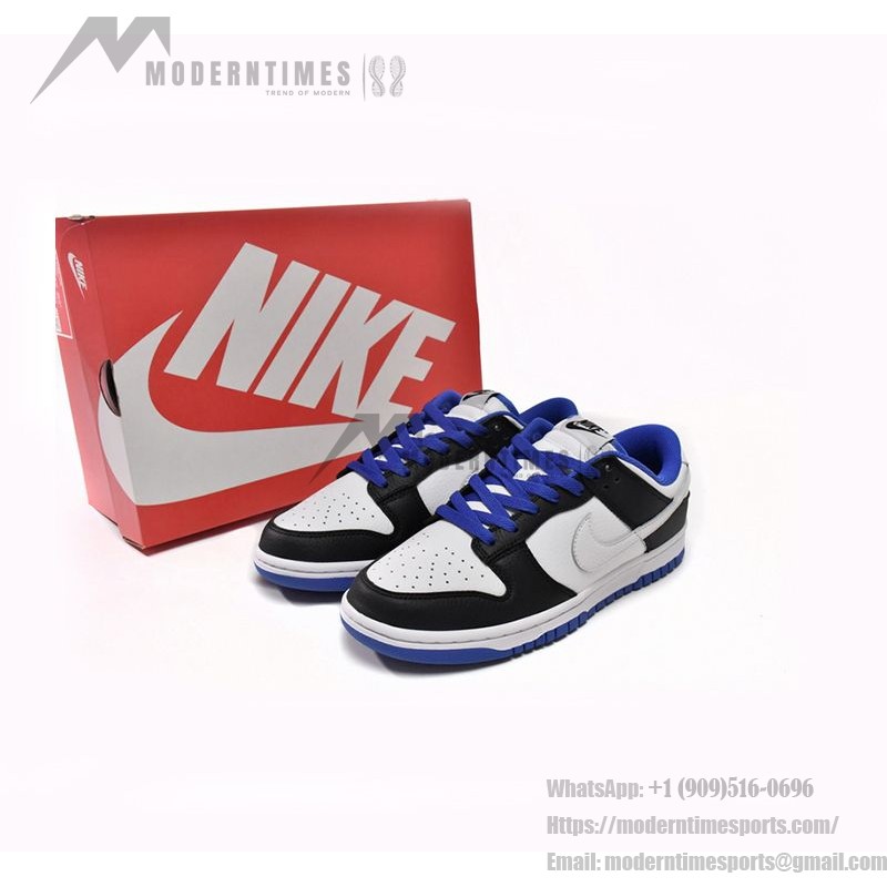 Nike Dunk Low FD9064-110 - カジュアルストリートスタイルのための白黒スニーカー Nike Dunk Low FD9064-110 - クラシックな白黒ロートップスニーカーで快適な日常を