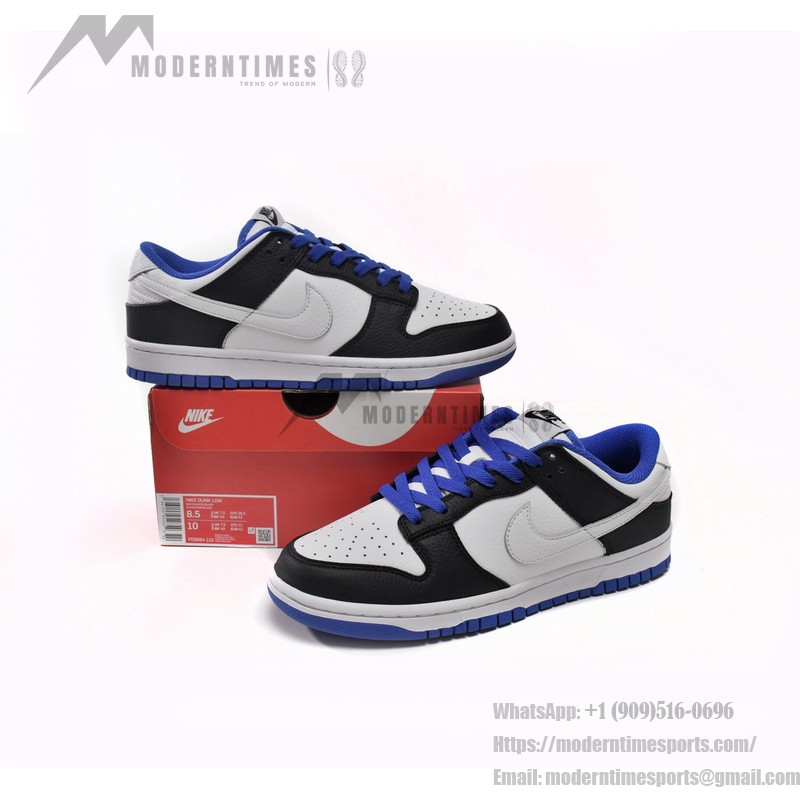 Nike Dunk Low FD9064-110 - カジュアルストリートスタイルのための白黒スニーカー Nike Dunk Low FD9064-110 - クラシックな白黒ロートップスニーカーで快適な日常を