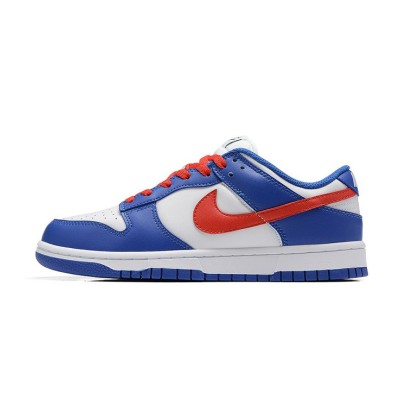 Nike Dunk Low GS CW1590-104 - スタイリッシュなホワイト＆レッドのロートップスニーカー | トレンディで快適な日常用フットウェア
