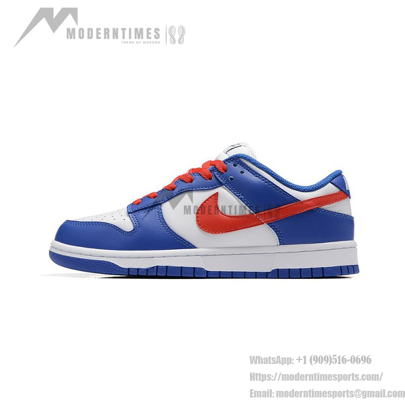 Nike Dunk Low GS CW1590-104 白赤ロートップスニーカー Nike Dunk Low GS CW1590-104 白赤ロートップスニーカー