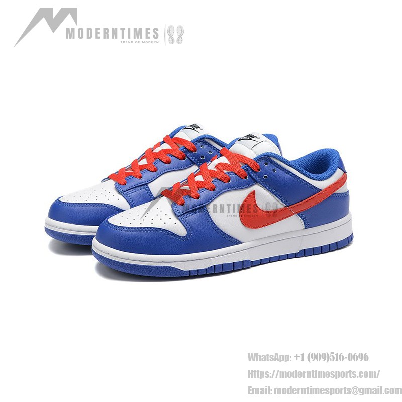 Nike Dunk Low GS CW1590-104 白赤ロートップスニーカー Nike Dunk Low GS CW1590-104 白赤ロートップスニーカー