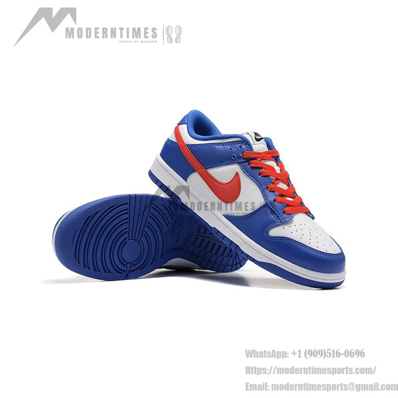 Nike Dunk Low GS CW1590-104 白赤ロートップスニーカー Nike Dunk Low GS CW1590-104 白赤ロートップスニーカー