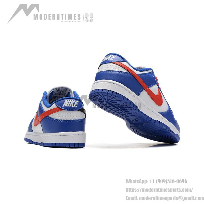 Nike Dunk Low GS CW1590-104 白赤ロートップスニーカー Nike Dunk Low GS CW1590-104 白赤ロートップスニーカー