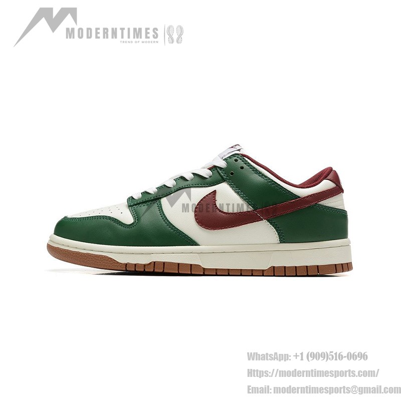 Nike Dunk Low "Gorge Green" Retro スニーカー - 軽量で時代を超えた魅力 Nike Dunk Low "Gorge Green" Retro スニーカー グリーンとホワイト - 秋冬エディション