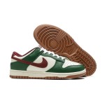 Nike Dunk Low "Gorge Green" Retro スニーカー - 軽量で時代を超えた魅力 Nike Dunk Low "Gorge Green" Retro スニーカー グリーンとホワイト - 秋冬エディション