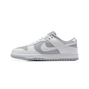 Nike Dunk Low グレー＆ホワイト DJ6188-003 - 日常的な快適さのためのクラシックなグレー＆ホワイトロートップスニーカー | スタイリッシュなカジュアルシューズ