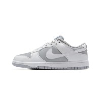Nike Dunk Low グレー＆ホワイト DJ6188-003 - 日常的な快適さのためのクラシックなグレー＆ホワイトロートップスニーカー | スタイリッシュなカジュアルシューズ