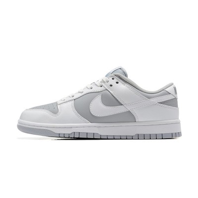 Nike Dunk Low グレー＆ホワイト DJ6188-003 - 日常的な快適さのためのクラシックなグレー＆ホワイトロートップスニーカー | スタイリッシュなカジュアルシューズ