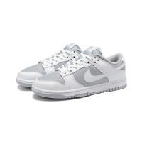Nike Dunk Low グレー＆ホワイト DJ6188-003 - 日常的な快適さのためのクラシックなグレー＆ホワイトロートップスニーカー | スタイリッシュなカジュアルシューズ
