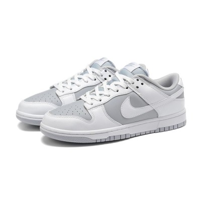 Nike Dunk Low グレー＆ホワイト DJ6188-003 - 日常的な快適さのためのクラシックなグレー＆ホワイトロートップスニーカー | スタイリッシュなカジュアルシューズ