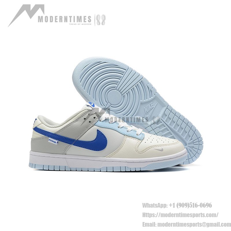 Nike Dunk Low "Ivory Hyper Royal" FB1843-141 – アイボリー&ハイパーロイヤルブルーのファッション性の高いスニーカー Nike Dunk Low "Ivory Hyper Royal" FB1843-141 – ストリートスタイルに最適なアイボリー&ハイパーロイヤルブルーのスニーカー