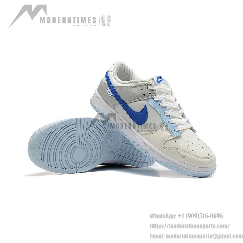 Nike Dunk Low "Ivory Hyper Royal" FB1843-141 – アイボリー&ハイパーロイヤルブルーのファッション性の高いスニーカー Nike Dunk Low "Ivory Hyper Royal" FB1843-141 – ストリートスタイルに最適なアイボリー&ハイパーロイヤルブルーのスニーカー