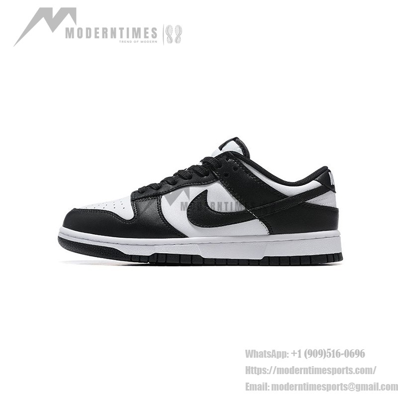 Nike Dunk Low "Panda" DD1391-100 クラシックな黒白スニーカー Nike Dunk Low "Panda" DD1391-100 黒白スニーカー サイドビュー