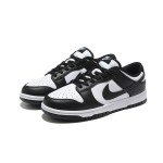 Nike Dunk Low "Panda" DD1391-100 クラシックな黒白スニーカー Nike Dunk Low "Panda" DD1391-100 黒白スニーカー サイドビュー