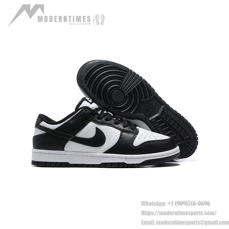 Nike Dunk Low "Panda" DD1391-100 クラシックな黒白スニーカー Nike Dunk Low "Panda" DD1391-100 黒白スニーカー サイドビュー