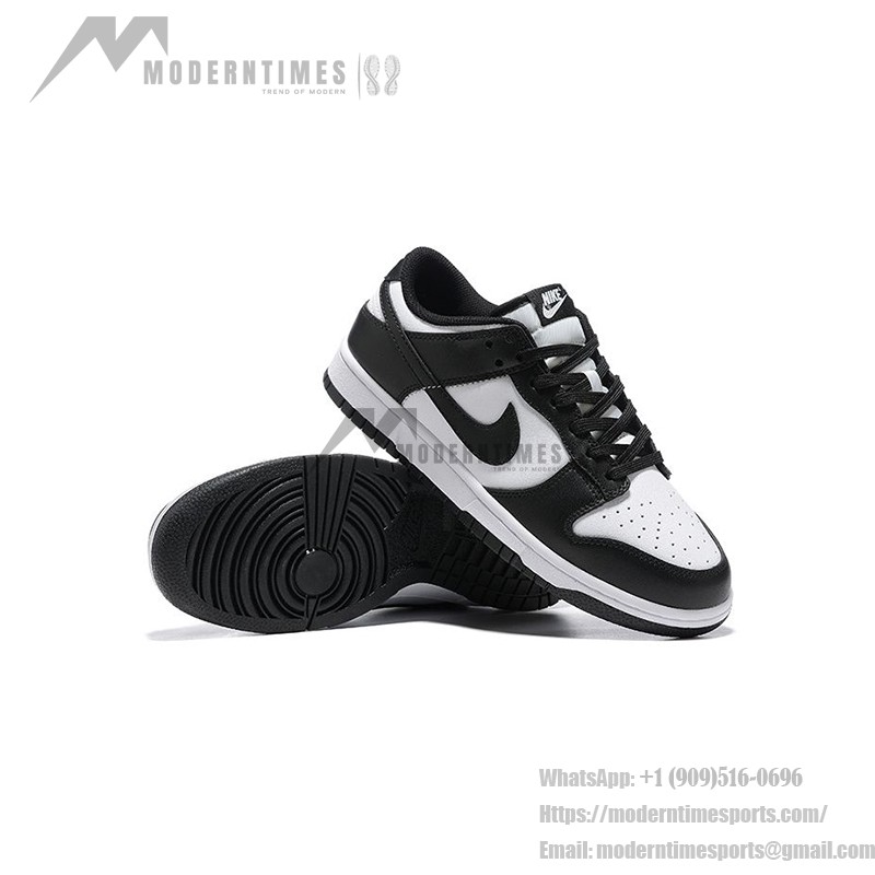 Nike Dunk Low "Panda" DD1391-100 クラシックな黒白スニーカー Nike Dunk Low "Panda" DD1391-100 黒白スニーカー サイドビュー