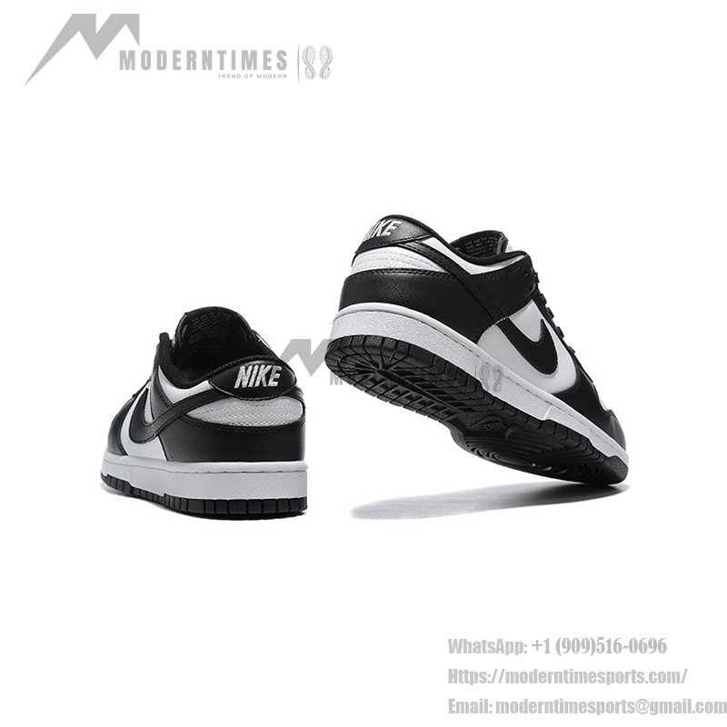Nike Dunk Low "Panda" DD1391-100 クラシックな黒白スニーカー Nike Dunk Low "Panda" DD1391-100 黒白スニーカー サイドビュー