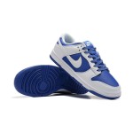 Nike Dunk Low "Racer Blue" DD1391-401 スタイリッシュで快適なスニーカー Nike Dunk Low "Racer Blue" DD1391-401 青いスニーカーのサイドビュー