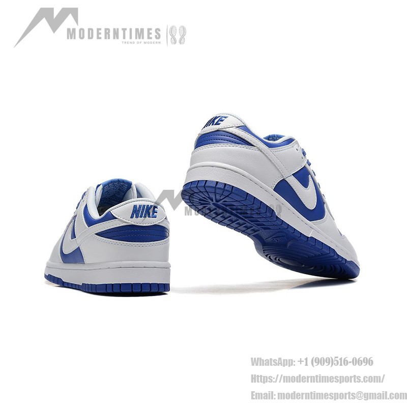Nike Dunk Low "Racer Blue" DD1391-401 スタイリッシュで快適なスニーカー Nike Dunk Low "Racer Blue" DD1391-401 青いスニーカーのサイドビュー