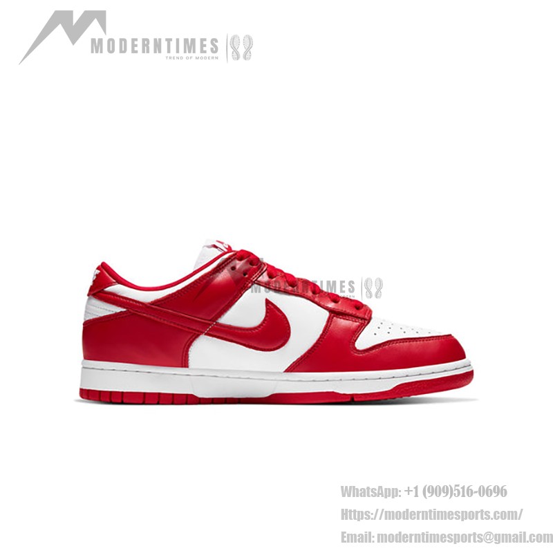 Nike Dunk Low Retro SP 'St. John's' - 限定復刻アイコニックスニーカー Nike Dunk Low Retro SP 'St. John's' CU1727-100 - 赤白バスケットボールシューズ