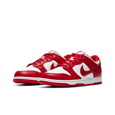 Nike Dunk Low Retro SP 'St. John's' CU1727-100 - アイコニックな赤白配色 限定復刻バスケットボールシューズ