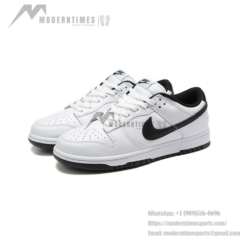 Nike Dunk Low "Reverse Panda" DD1503-113 スタイリッシュで快適な黒白スニーカー Nike Dunk Low "Reverse Panda" DD1503-113 黒白スニーカーのサイドビュー