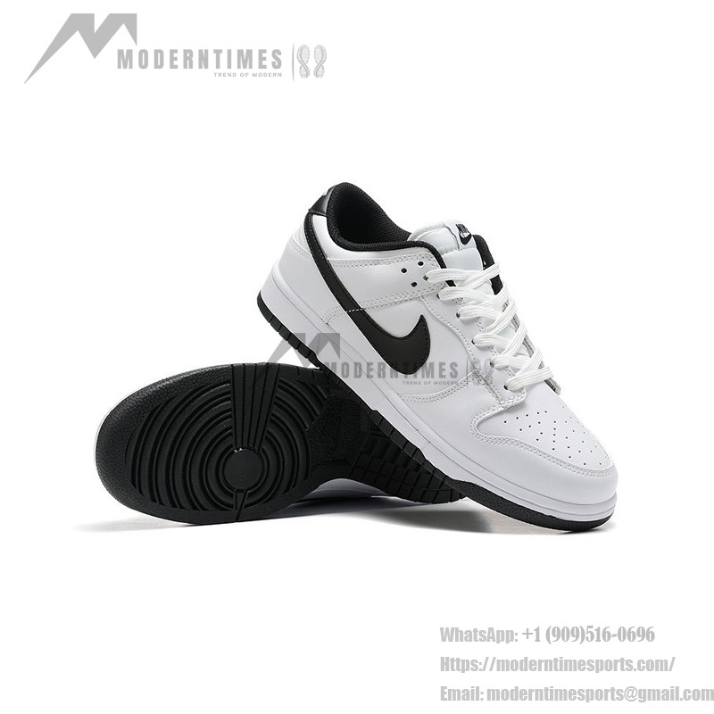 Nike Dunk Low "Reverse Panda" DD1503-113 スタイリッシュで快適な黒白スニーカー Nike Dunk Low "Reverse Panda" DD1503-113 黒白スニーカーのサイドビュー