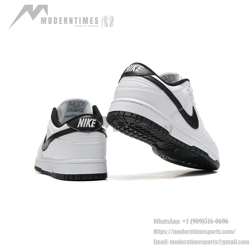 Nike Dunk Low "Reverse Panda" DD1503-113 スタイリッシュで快適な黒白スニーカー Nike Dunk Low "Reverse Panda" DD1503-113 黒白スニーカーのサイドビュー
