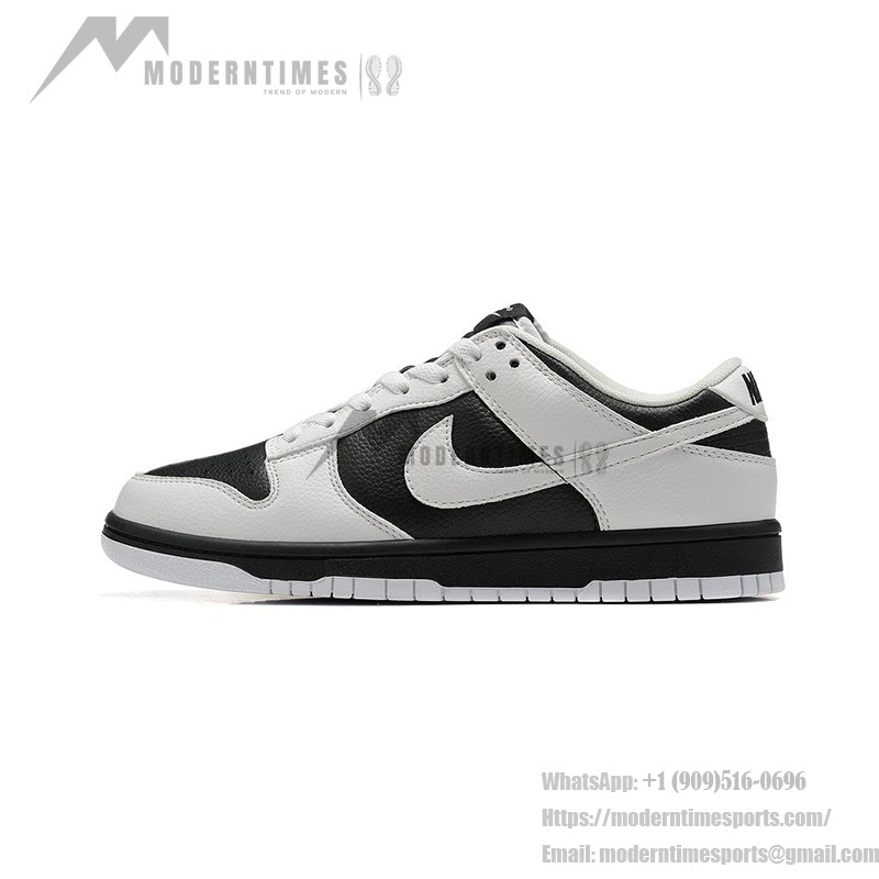 Nike Dunk Low "Reverse Panda" FD9064-011 スタイリッシュで快適な黒白スニーカー Nike Dunk Low "Reverse Panda" FD9064-011 黒白スニーカーのサイドビュー