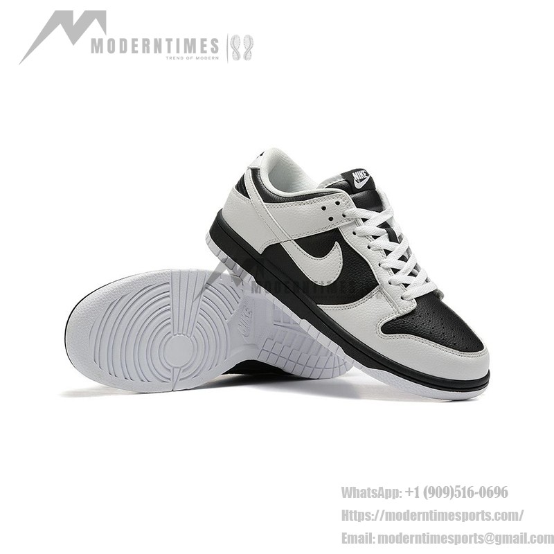 Nike Dunk Low "Reverse Panda" FD9064-011 スタイリッシュで快適な黒白スニーカー Nike Dunk Low "Reverse Panda" FD9064-011 黒白スニーカーのサイドビュー