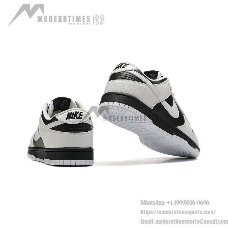 Nike Dunk Low "Reverse Panda" FD9064-011 スタイリッシュで快適な黒白スニーカー Nike Dunk Low "Reverse Panda" FD9064-011 黒白スニーカーのサイドビュー