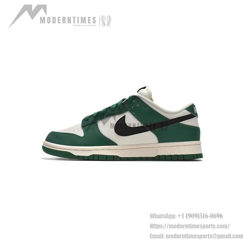 Nike Dunk Low SE 'Lottery' DR9654-100 ホワイト&グリーンスニーカー Nike Dunk Low SE 'Lottery' DR9654-100 | 限定版ホワイト&グリーンスニーカー