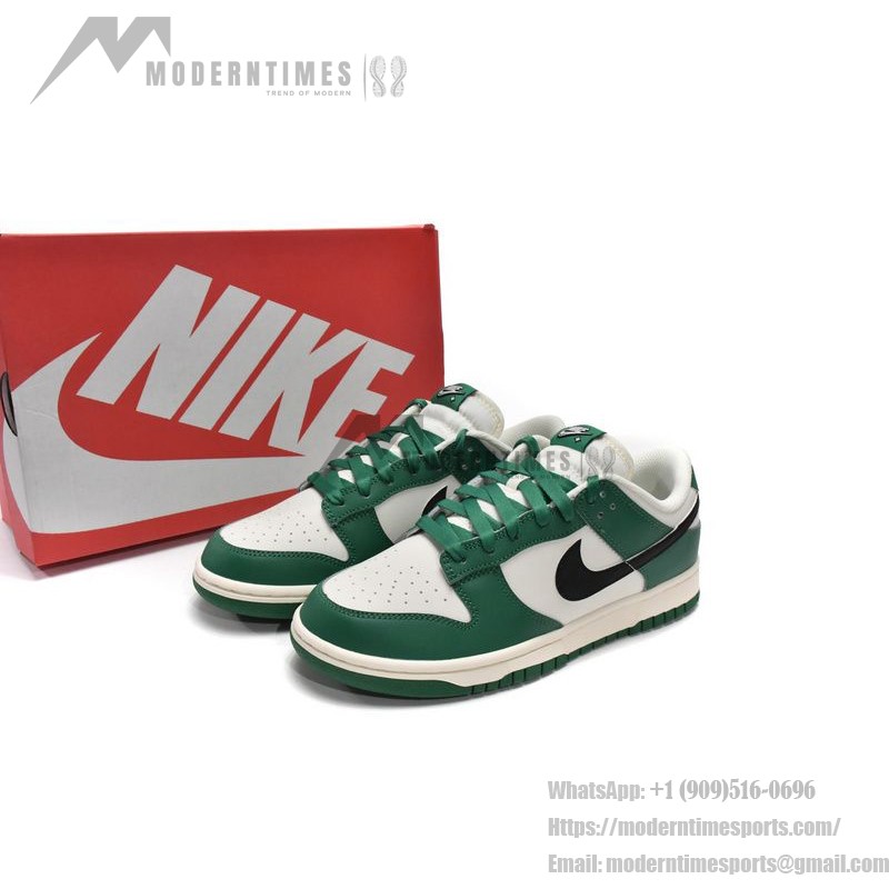 Nike Dunk Low SE 'Lottery' DR9654-100 ホワイト&グリーンスニーカー Nike Dunk Low SE 'Lottery' DR9654-100 | 限定版ホワイト&グリーンスニーカー