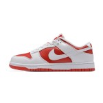 Nike Dunk Low "University Red" DD1391-600 スポーツとカジュアルスタイルに最適な鮮やかな赤と白のスニーカー Nike Dunk Low "University Red" DD1391-600 赤と白のスニーカー サイドビュー