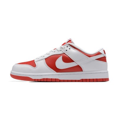 Nike Dunk Low "University Red" DD1391-600 - スポーツとカジュアルスタイルに最適な鮮やかな赤と白のスニーカー