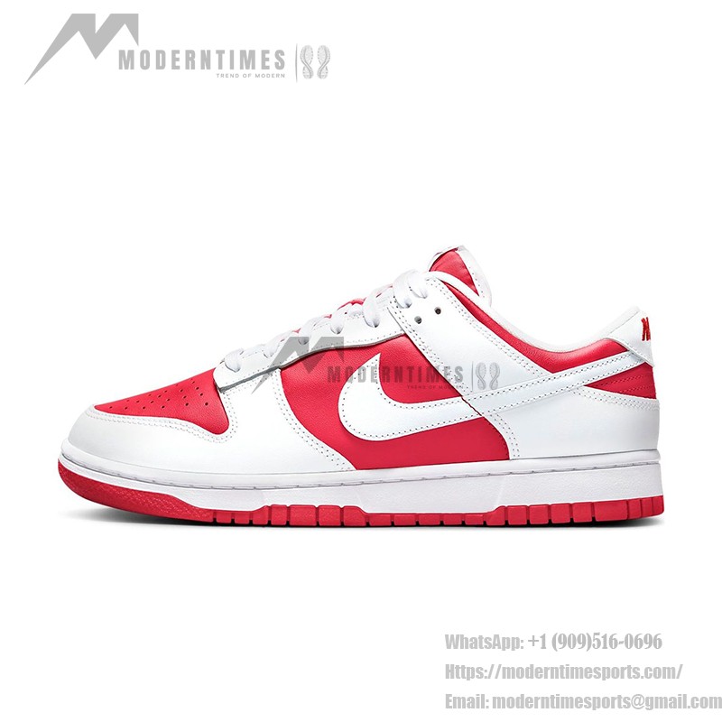 Nike Dunk Low “University Red” DD1391-600 レッド-ホワイト ローカット スニーカー Nike Dunk Low “University Red” DD1391-600 クラシックレッド-ホワイト ローカット バスケットボールシューズ