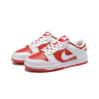 Nike Dunk Low "University Red" DD1391-600 - スポーツとカジュアルスタイルに最適な鮮やかな赤と白のスニーカー
