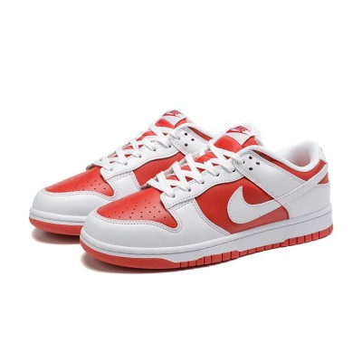 Nike Dunk Low "University Red" DD1391-600 - スポーツとカジュアルスタイルに最適な鮮やかな赤と白のスニーカー