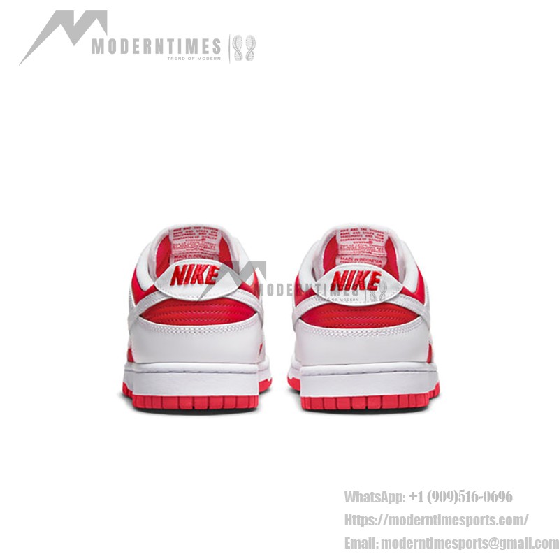 Nike Dunk Low “University Red” DD1391-600 レッド-ホワイト ローカット スニーカー Nike Dunk Low “University Red” DD1391-600 クラシックレッド-ホワイト ローカット バスケットボールシューズ