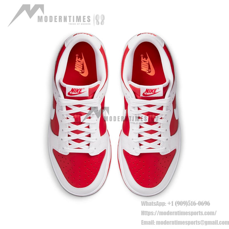 Nike Dunk Low “University Red” DD1391-600 レッド-ホワイト ローカット スニーカー Nike Dunk Low “University Red” DD1391-600 クラシックレッド-ホワイト ローカット バスケットボールシューズ